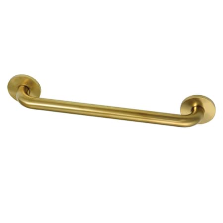 Kingston Brass GLDR814187 18-Inch X 1-1/4-Inch OD ADA Grab Bar, Brushed Brass GLDR814187